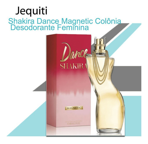 Imagem 1 de 1 de Shakira Dance Magnetic Colônia Desodorante Feminina 80ml 