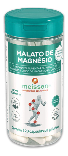 Malato de Magnesio 120 Capsulas Meissen