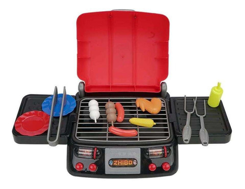 Parrilla Eléctrica Para Barbacoa Kid Dollhouse, Juguete De J