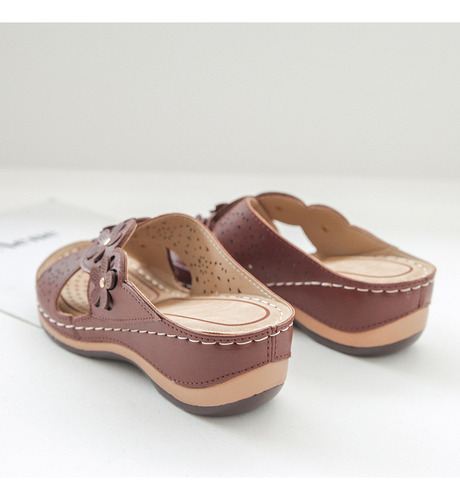 Sandalias Cómodo De Plataforma Para Mujer Zapatos Casuales