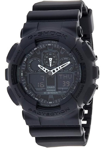 Reloj Casio Mens Ga100-1a1 Military Series Watch In Black