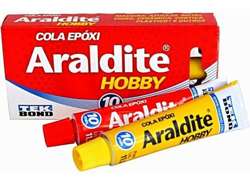 Imagem 4 de 5 de Araldite Hobby Cola Epóxi 10 Minutos 16 Gramas Tek Bond