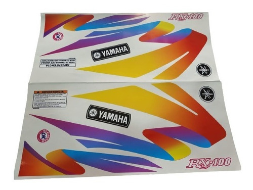 Yamaha Rx100 Kit Calcomania Rotulado