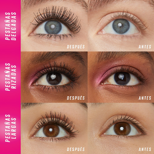 Mascara De Pestañas Lash Sensational Firework De Maybelline A Prueba De Agua