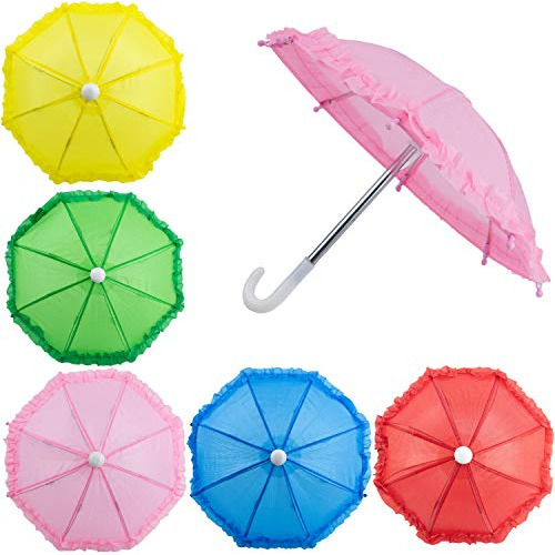 Paraguas Mini De 5 Paquetes Decoración De Hogar, Acces...