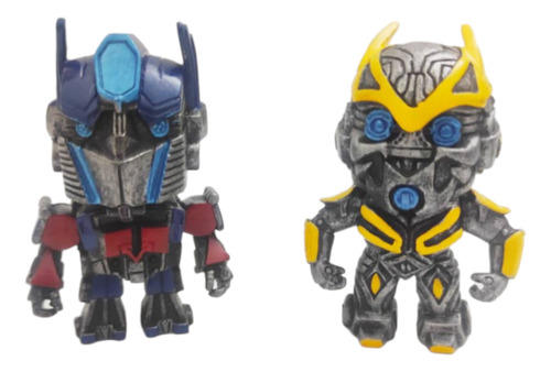 Figuras De Transformers - Optimus Prime Y Bumblebee