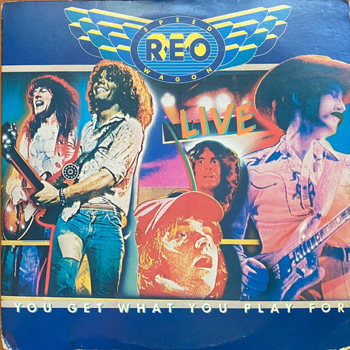Disco Doble Lp - Reo Speedwagon / You Get What You Play.