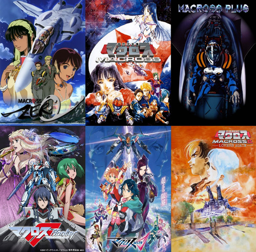 Macross De Robotech Series Peliculas Ovas Saga Completa 