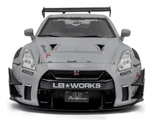 Nissan Gt-r (r35) Liberty Walk Body Kit Type 2.0 1:18 Solido