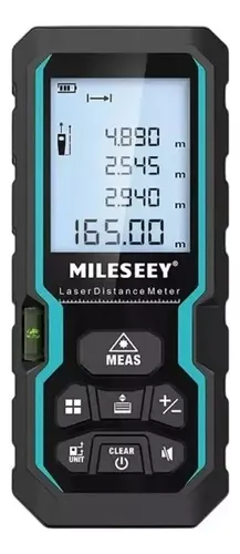 Trena Laser Digital 120 Metros Mileseey S6 Medidor Distancia
