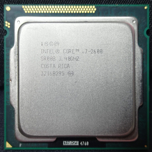 Procesador Intel Core I7-2600 4 Núcleos 3.40ghz