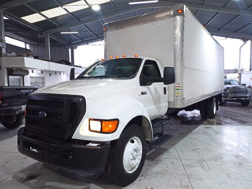 2015 Ford F750 Caja Seca Motor Cummins