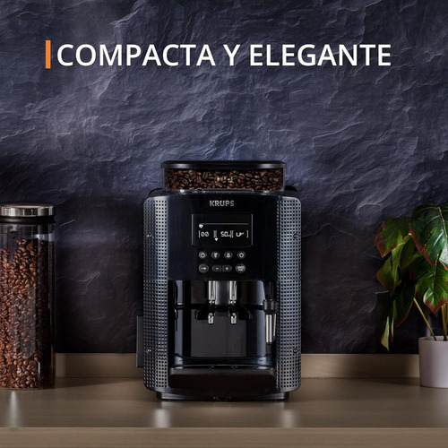 Cafetera Automática Full Krups Digital Display Con Molinillo