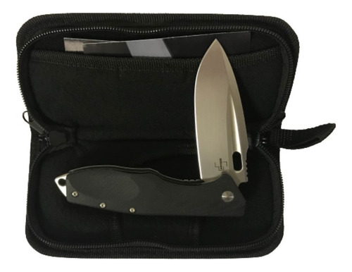 Cortaplumas Navaja Boker Plus Caracal Folder Tactica Bo771 Cor preta