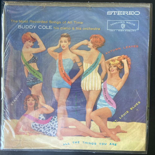 Vinilo Buddy Cole His Piano And Orchestra Che Discos