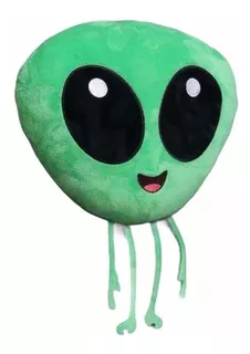Peluche Emoji Alien Extraterrestre