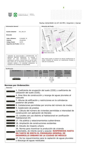 Imagen 17 de 18 de Terreno En Venta Atlantida, Coyoacán