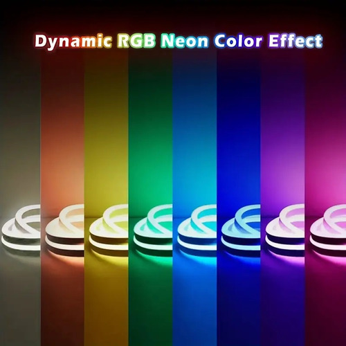Luces Led Rgb Neon Usb, Control Remoto 20key,ip65 ,para Sala