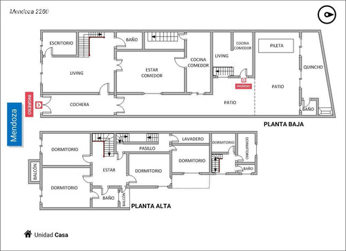 Imagen 2 de 30 de Mendoza 2200 - Casa En Venta En Rosario