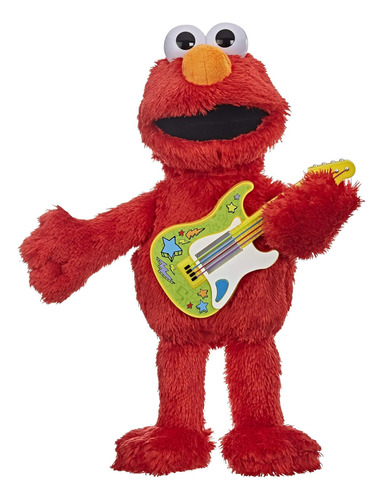 Sesame Street Rock And Rhyme Elmo Talking, Cantando Juguete