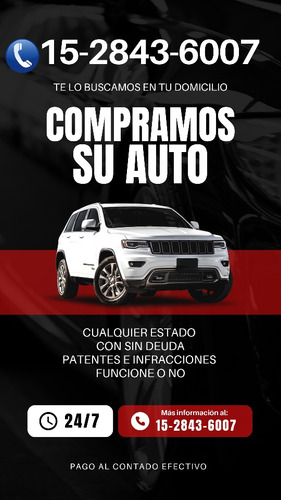 Compro Su Auto, Cualquier Estado. Con O Sin Deuda