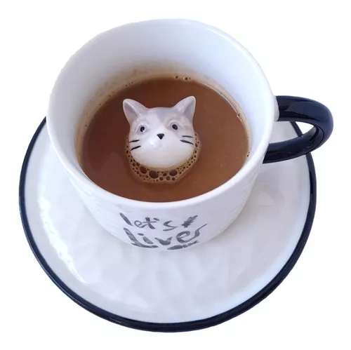 Tazón Gato - Cat Inside Cup - Taza Gatito