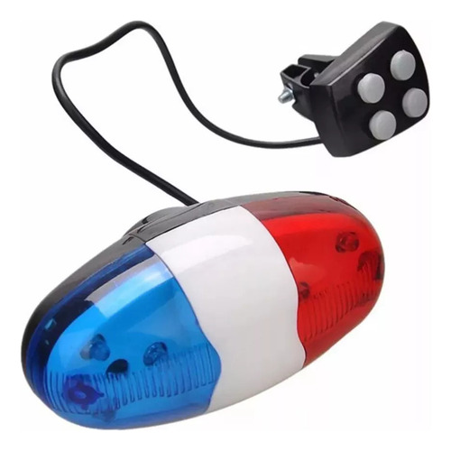 Luz Delantera De Advertencia For Bicicleta De Policía Con