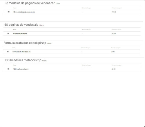 Pacote 10 Plr Em Video+5000 Em Ingles+envio Agora