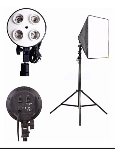 Kit 2 Softbox + Tripés Inclusos Ideal Para Videos E Fotos