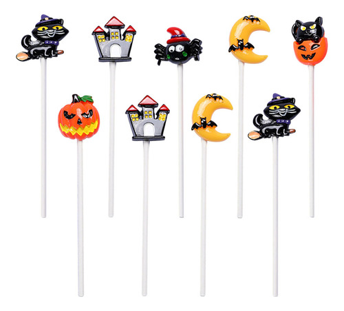 Suministros Para Fiestas De Halloween Decoran 9 Piezas