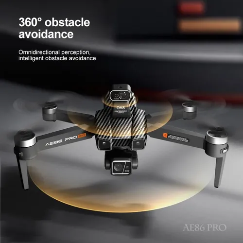 Dron Profesional Ae86 Promax, Cuadricóptero Plegable