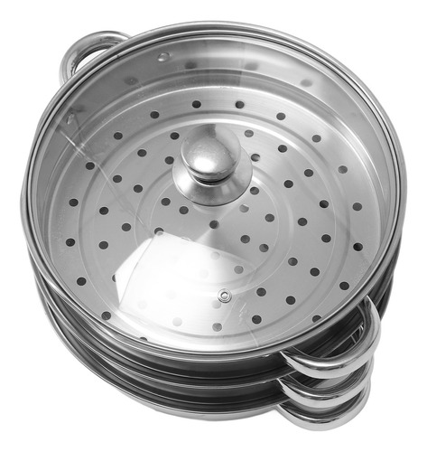 Olla De Sopa De Vapor De Gran Capacidad De Acero Inoxidable