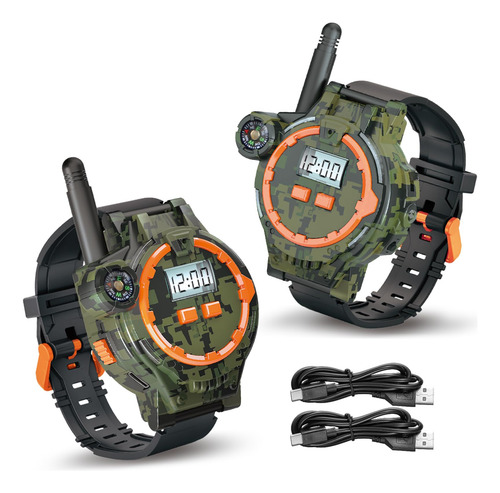 Walkie Talkies 2 Radios Pulsera Niños Regalo Navidad