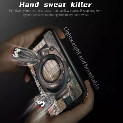 Imagen 5 de 8 de Fundas,manga,dedales,guante,grip De Dedos Gamer Antisudor