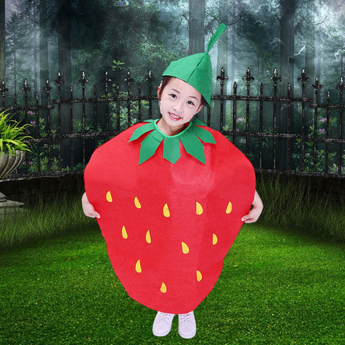 . 2 Disfraz De Fruta Para Niños, Disfraz De Cosplay, Fresa