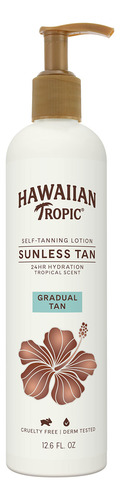 Loción Bronceadora Sin Sol Hawaiian Tropic Gradual Tan 375 M