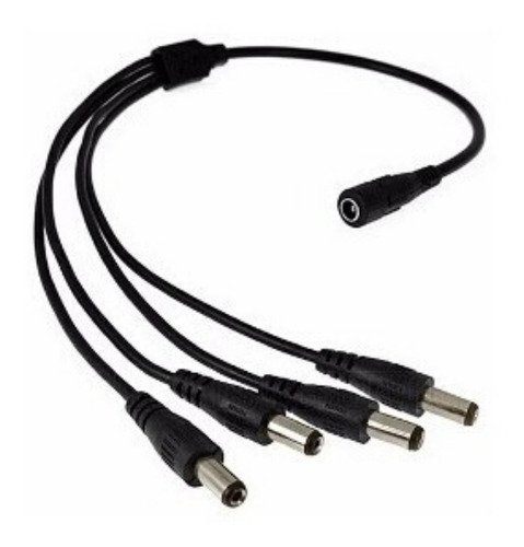 Conector De Alimentacion Divisor 1 A 4 Plug Camara Pulpito