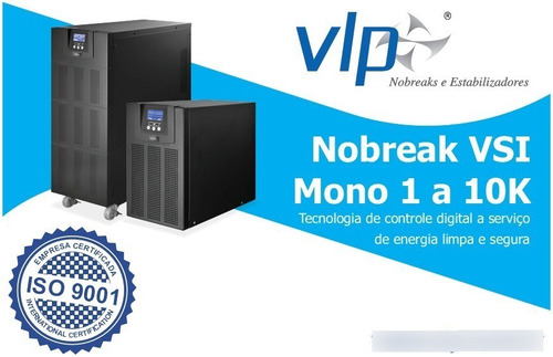Nobreak Online Dupla Conversão 1kva Senoidal C/bat. 220/120v
