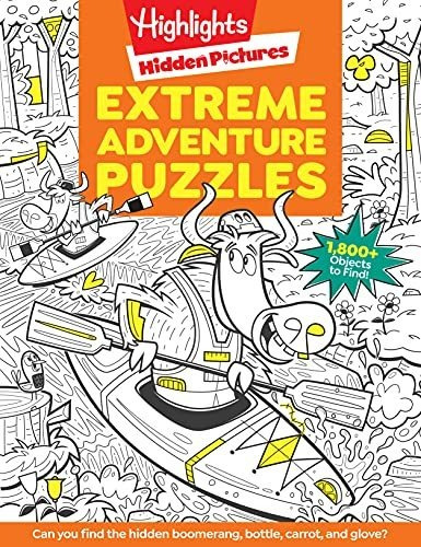 Book : Extreme Adventure Puzzles (highlights Hidden...