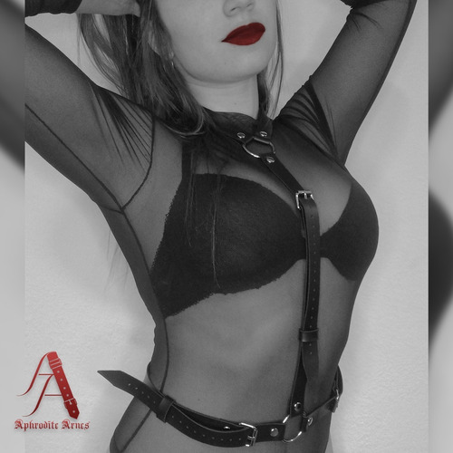Arnés Atenea Eco Cuero Lencería Bdsm