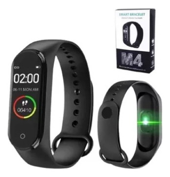 Reloj Smartwatch M4, Pulsera Band 4 Fitness Monitor Cardiaco
