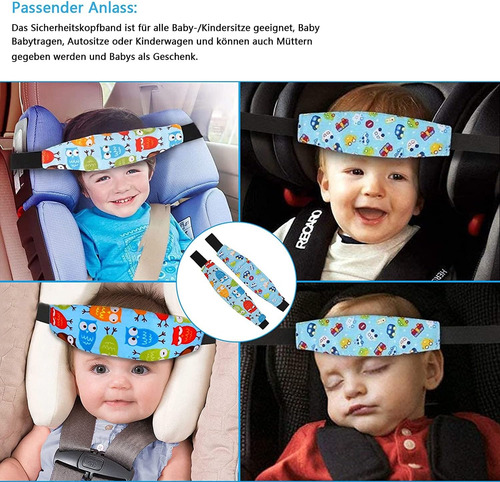 Cojín Soporte De Cabeza Y Cuello Para Niños 2 Pcs,niños