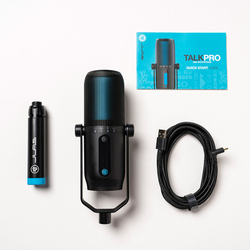 Micrófono Profesional Estudio Vía Usb Modelo Talk Pro - Jlab Color Negro