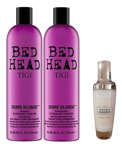 Tigi Bed Head Dumb Blondes Shampoo+acondicionar 750ml 