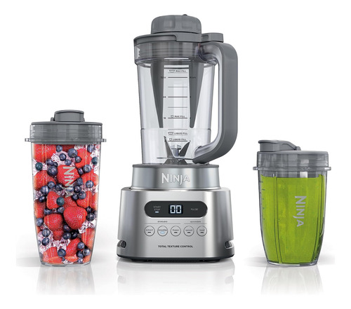Ninja Ss151 Twisti Blender Duo, Batidora Y Extractor De Nutr