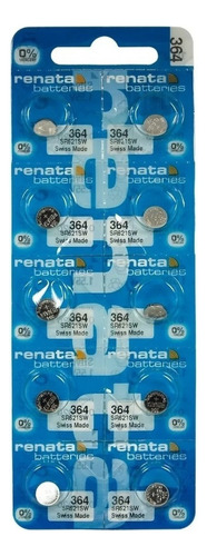 Pila Renata Silver Oxide 364 Botón