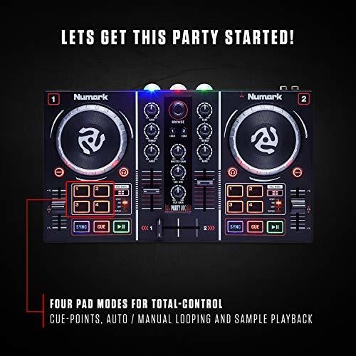 Controlador De Dj Para Principiantes Para Serato Dj Lite Con