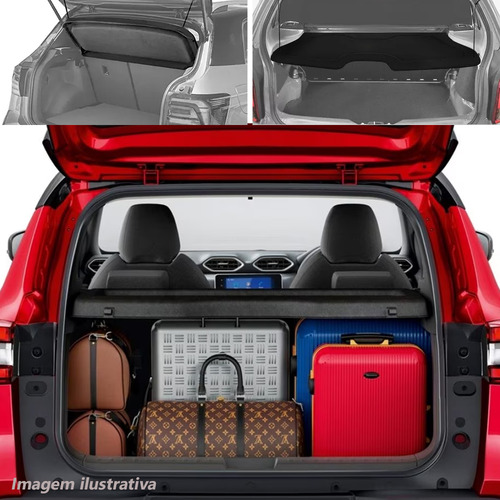 Tampão Porta Malas Vw Nivus 2021 A 2025 Bagagito Traseiro