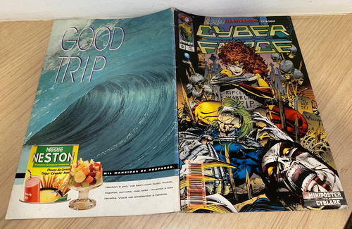 Hq Cyber Force No 8 - 1996 Editora Globo - Image (Usado)