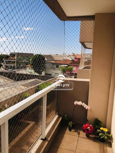 Apartamento Com 3 Dormitórios À Venda, 96 M² Por R$ 530.000,00 - Campestre - Santo André/sp - Ap2273